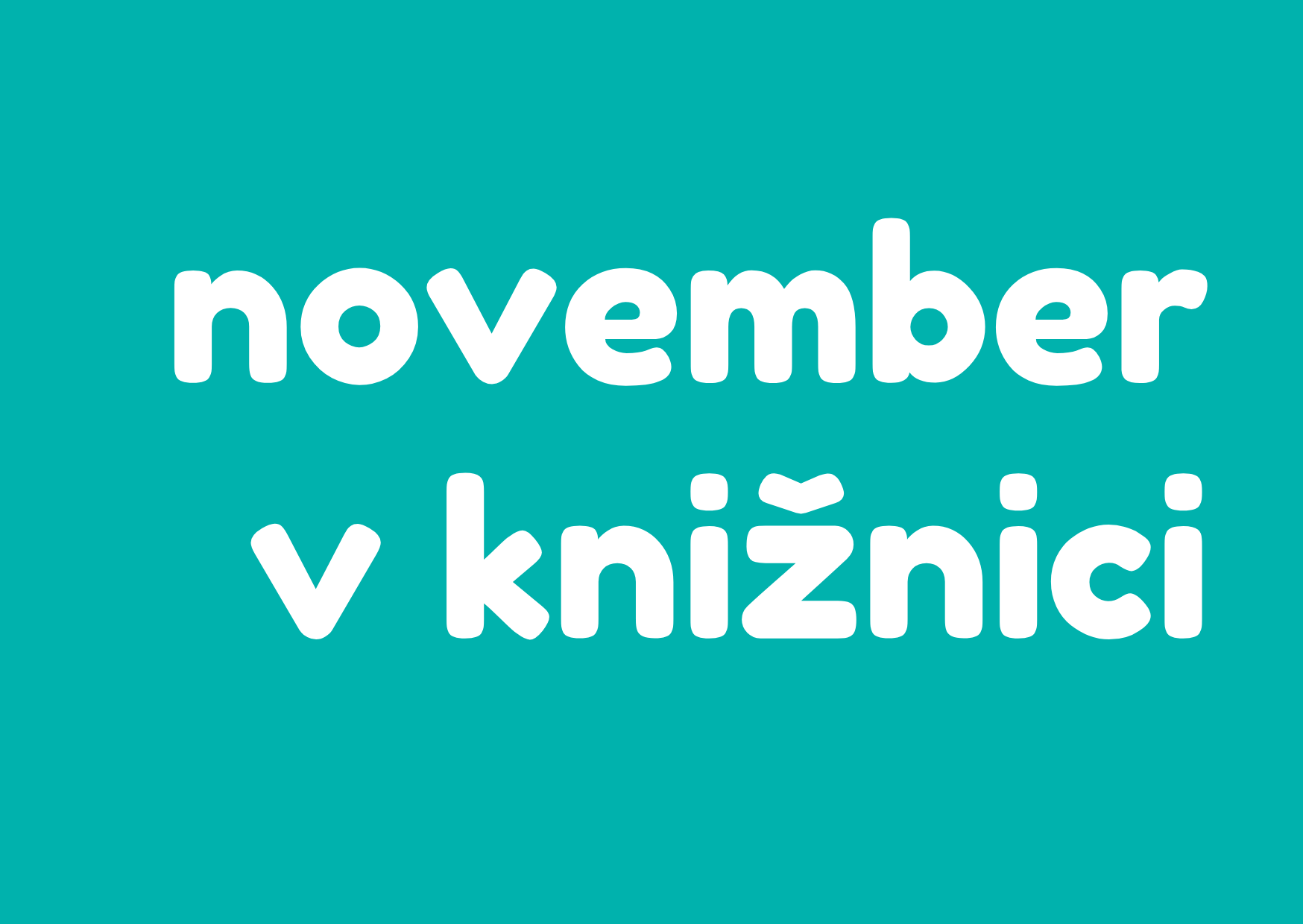 November v našej knižnici